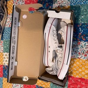 White converse shoes